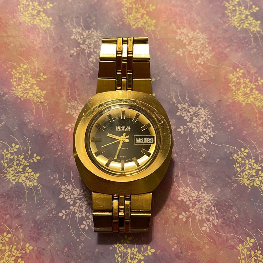 Vintage Benrus citation date just mens watch